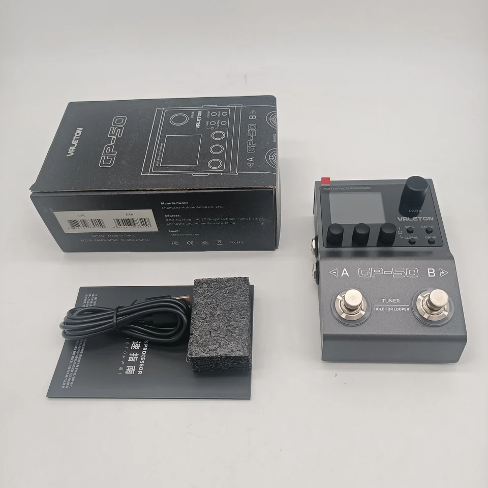 Valeton GP50 GP-50 Electric Guitar Bass Integrated Single Block