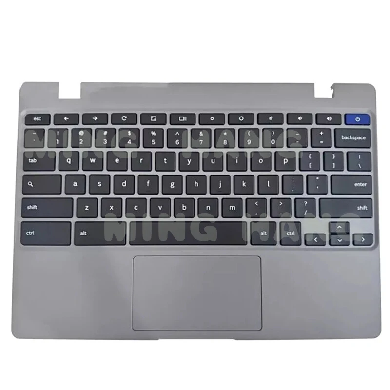 

l for Samsung Chromebook 4 XE310XBA Palmrest Keyboard Bezel Cover BA98-02175A Gray