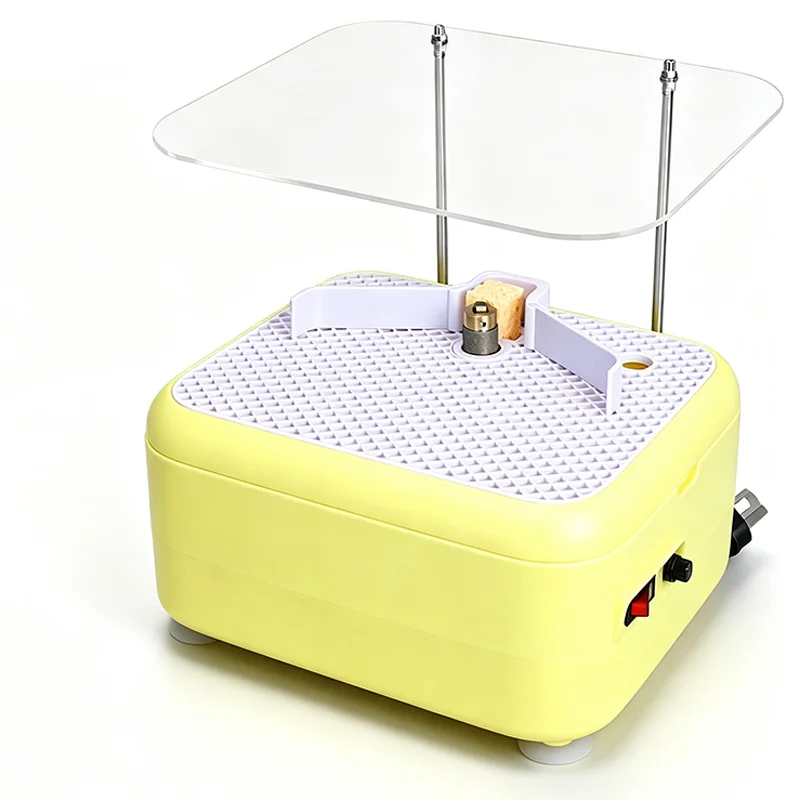 220V Portable Electric Colored Glass Grinding Machine, Multifunctional Ceramic Grinding Kit, DIY Craft Tools Bench Mill
