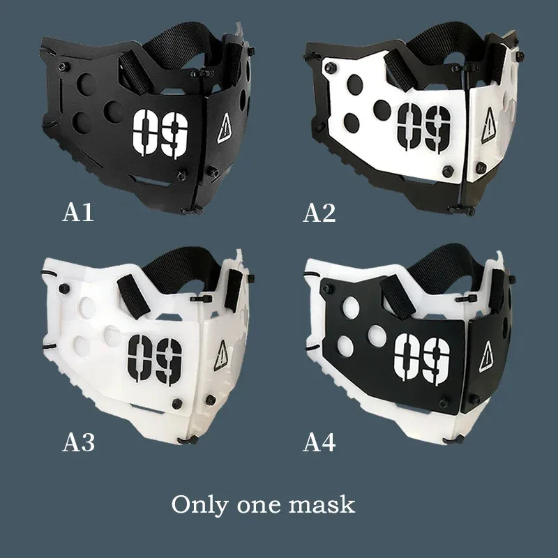 게임 사이버펑크 고양이 귀 머리 장식 액세서리 공상과학 기계 마스크 손갑옷 코스프레 소품 할로윈 yi;4