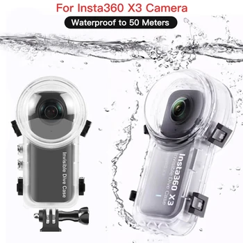 מצב צלילה בלתי נראה עבור insta360 x3 עמיד למים 2023 חדש עבור insta 360 x3 מתחת למים