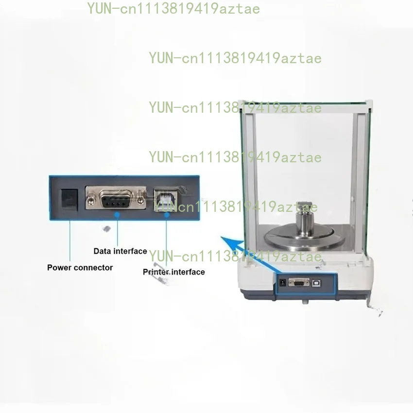 0.0001g Precision Analytical Balance Digital  Lab Electronic Scale Laboratory High Precision Electronic Balance Scale 120g