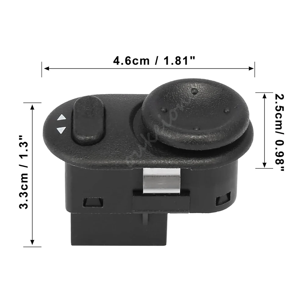 Side Mirror Rear View Mirror Switch Adjust Control Knob Button Part for Vauxhall Astra-G Opel Zafira Corsa Vectra Meriva 9226863