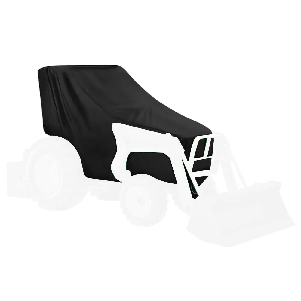 

Dustproof Tractor Cover 79*128*259cm 420D Tractor Cover Adjustable Straps Easy To Clean Elastic Hem Tear Resistant Fabric