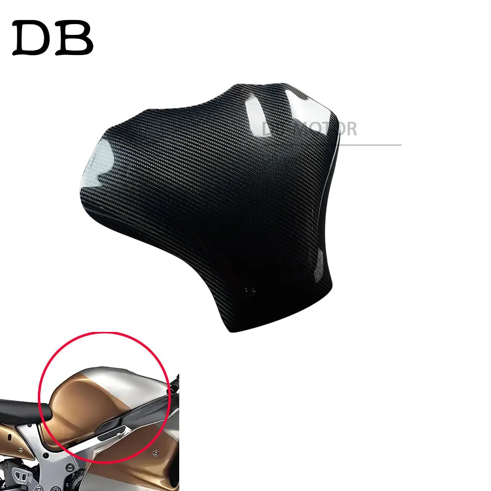 

Motorcycle Carbon Fiber Tank Protector Fit For Suzuki GSXR1300 Hayabusa (2008-2016) 2009 2010 2011 2012 2013 2014 2015