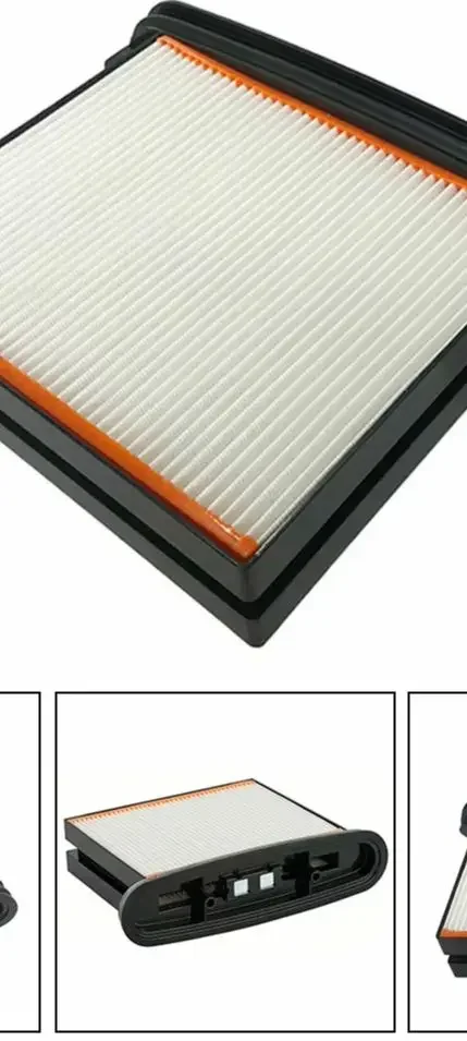 

Washable Flat Fold Filter For Bosch GAS25 GAS25L GAS50 Vacuum Cleaner Part Polyester Replacement Accessory