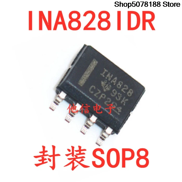 OptoCoupler INA828IDR INA828 SOP8  Original integrated circuit