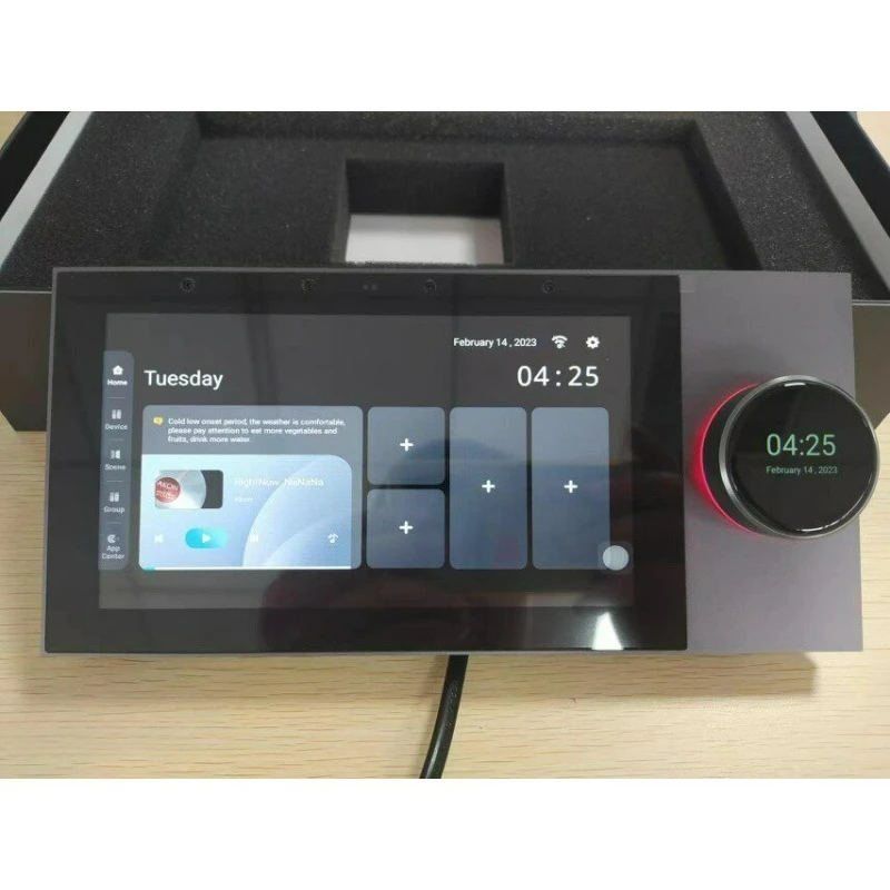 Smart 6.7.8.10 12 inch screen smart home touch overseas version mobile phone control zigbee gateway tuya