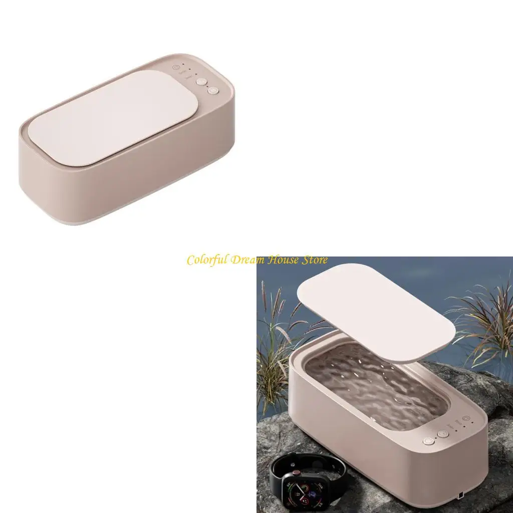

Multi-Gear Jewelry Watch Multi-Function Timing Cleaning Machine Ultrasonic Glasses Watch Cleaning Machine ABS Material