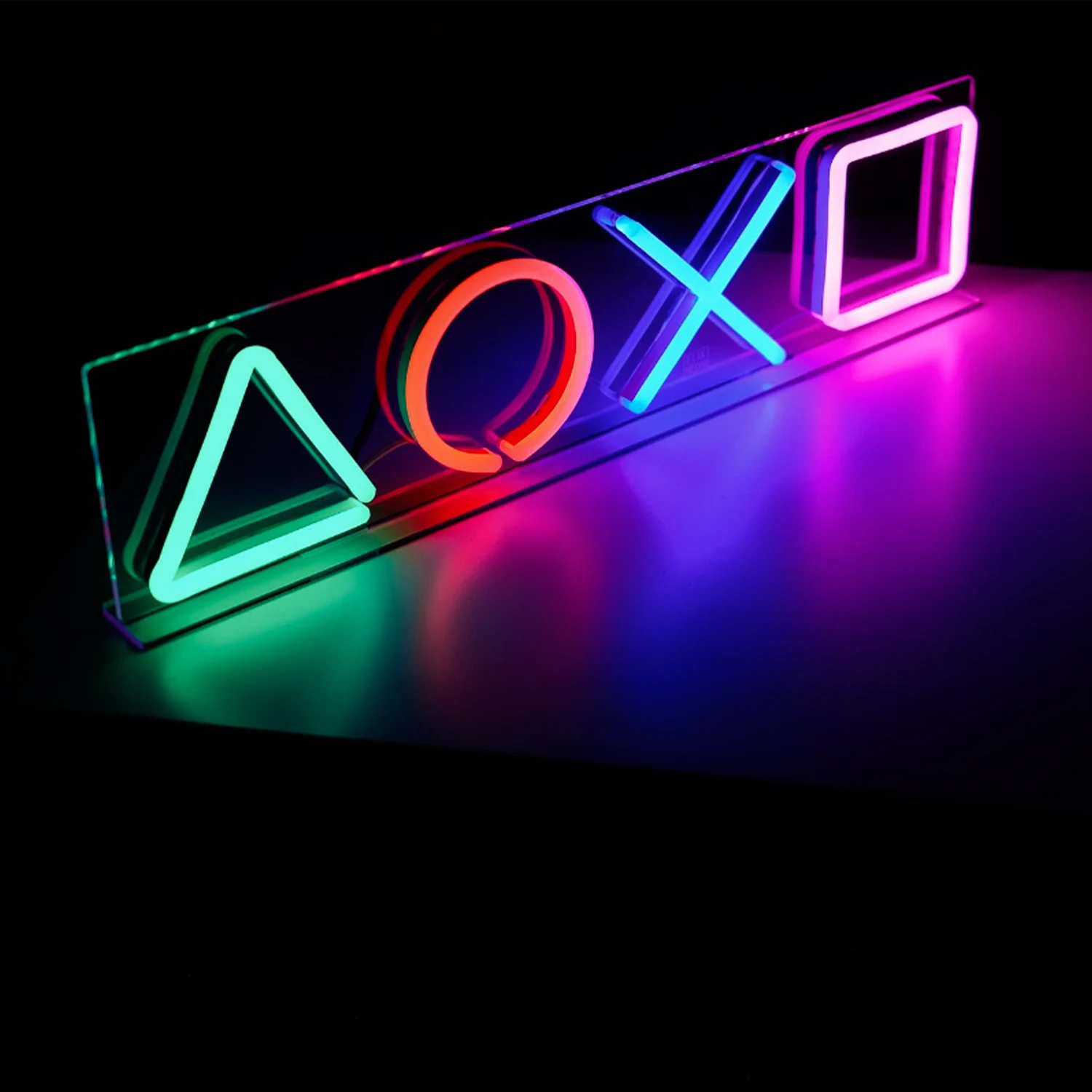 Insegne al Neon di gioco Led Light Gamepad Controller Gaming Wall Hanging Neon Light per camera da letto bambini sala giochi decorazione d'interni