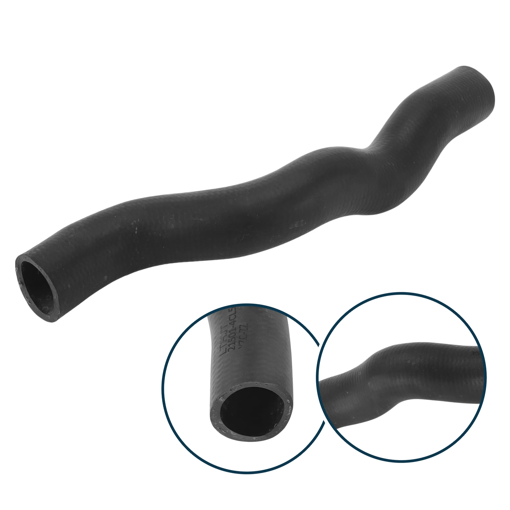 

UXCELL Шланг радиатора Выпускная труба отопителя для Nissan X-Trail 2014-2019 No 215014CL5A Резиновая верхняя черная