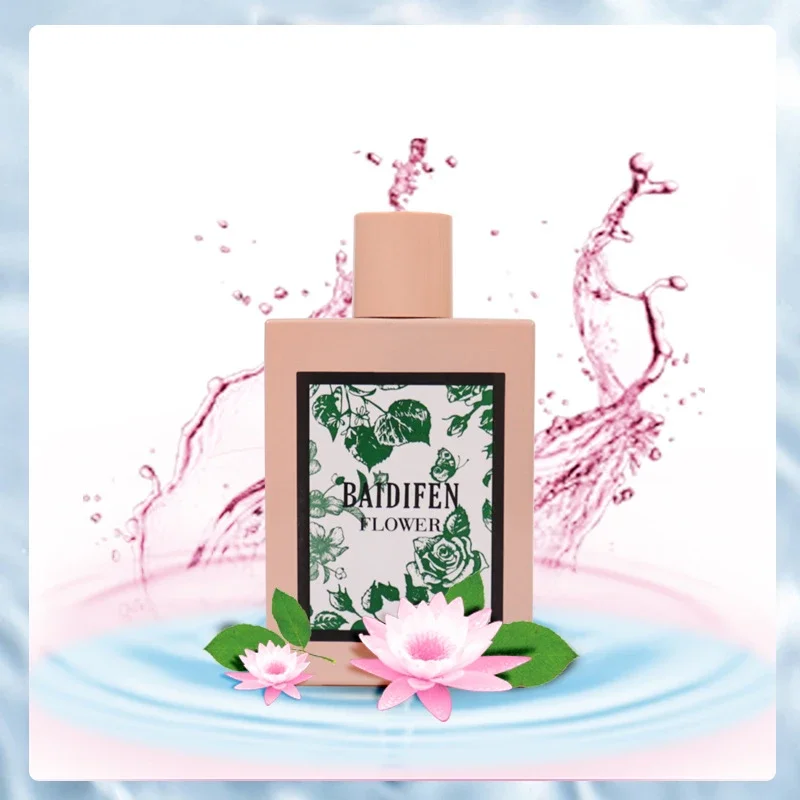 

100ML Original Brand Floral Scent Lady Perfume Long-lasting fragrance Body Spray Elegant Flower Perfume Fresh Natural Fragrance