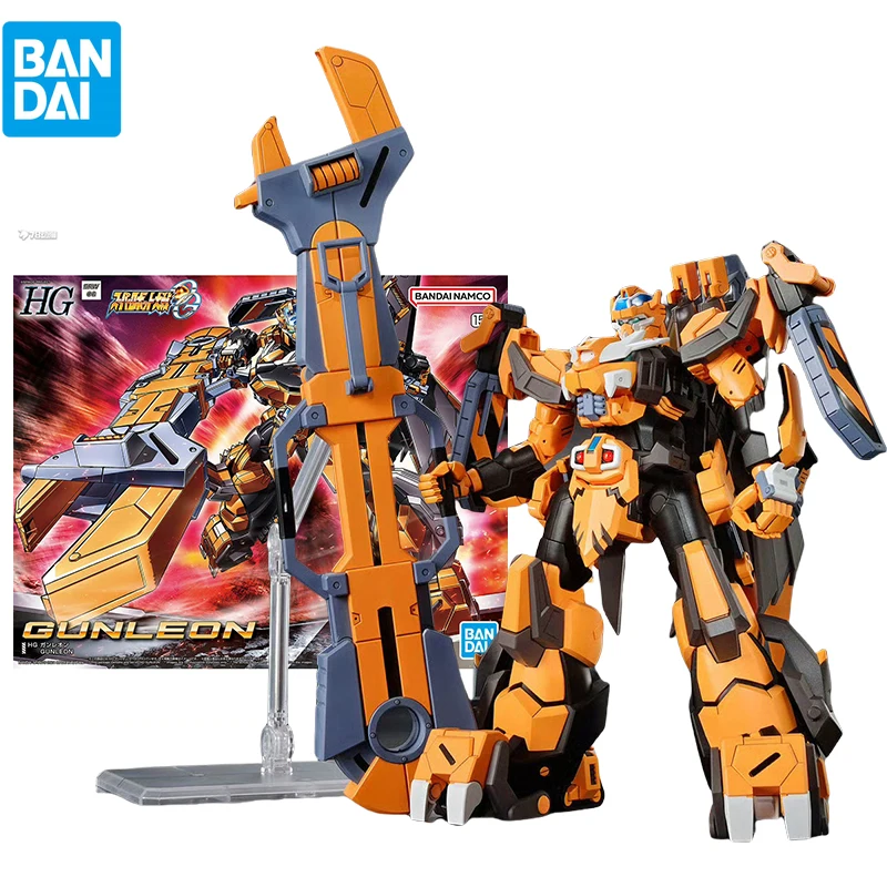 Bandai Super Robot Wars Anime Gunleon Action Figure Assembly Model Adult Collectible Toy Gifts