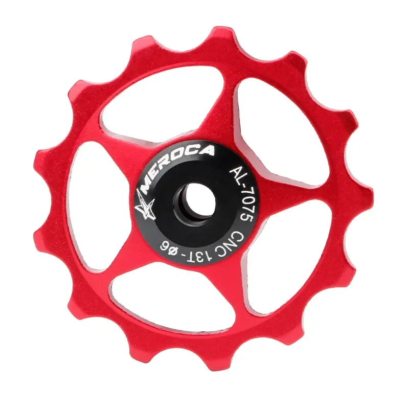 MEROCA MTB Bike 11T 13T lega Jockey Wheel bicicletta deragliatore posteriore puleggia di guida cuscinetto in acciaio