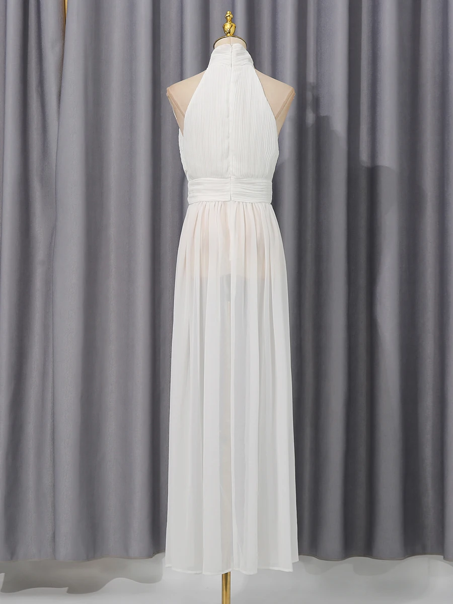 VGH Solid Slimming Temperament Blouses For Women Stand Collar Sleeveless High Waist Irregular Designer Shirts Female Fashion New