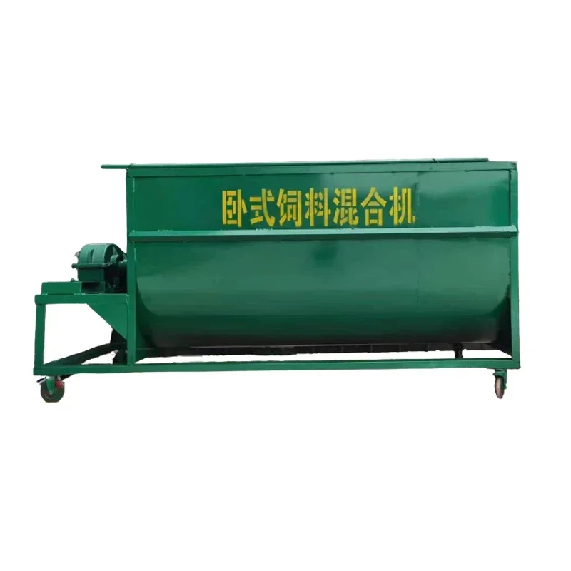 TMR Livestock Feed Mixer Silage Grass Chopper Machine TMR Cattle Camel Sheep Forage Cattle Feed Mixer Machine TMR