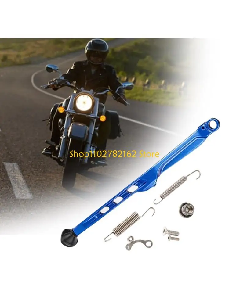 

547B Weatherproof Motorcycle Side Stand Kickstand Support Bracket for Dirt Bikes Use