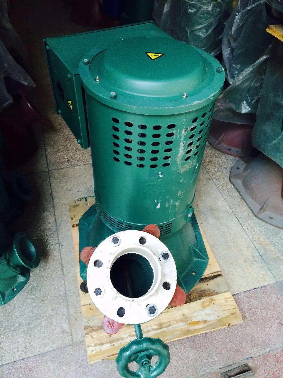 15000W Generator 220V 50Hz Aluminum Alloy Turbine Hydroelectric Generator Household Miniature Inclined Water Generator
