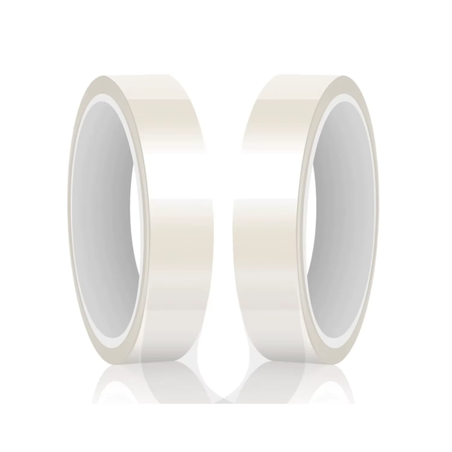 2pcs Transparent Heat Resistant Tape 20mm for Heat Press & Sublimation Fixing