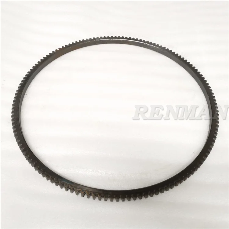 

Шестеренное кольцо маховика двигателя Cummins 6BT 138. 3908546 Кольцо-редуктор дизельного двигателя Dongfeng Tianlong Tianjin