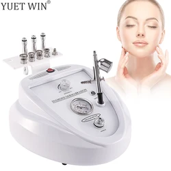 2 in 1 Water Oxygen Sprayer Dermabrasion Machine Diamond Peeling Microdermabrasion Facial Device Exfoliating Removes Blackheads