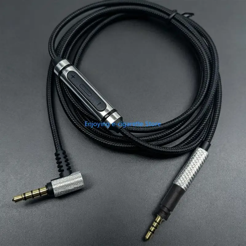 Verstärktes geflochtenes Hilfskabeldesign für M2OE-Headsets 1,5 Meter/59,06 Zoll Y4QF – Detail 5