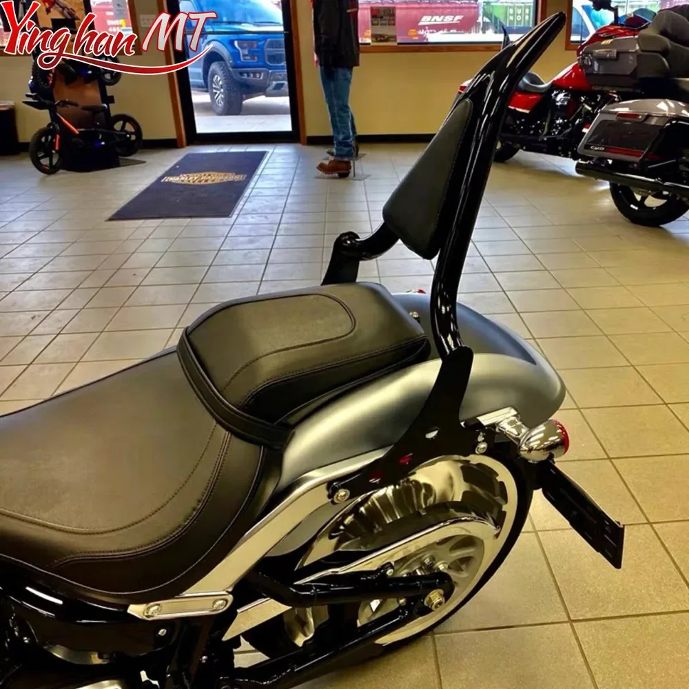 1,5-calowe oparcie pasażera Sissy Bar 20 "dla Harley Softail Fat boy Flstsb Cross Bones 08-17 Softail Breakout 13-23