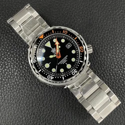 STEELDIVE Mens Diver Watches Tuna Automatic Watch Sport 30ATM Waterproof Mechanical Wristwatch Luminous Sapphire NH35 Military