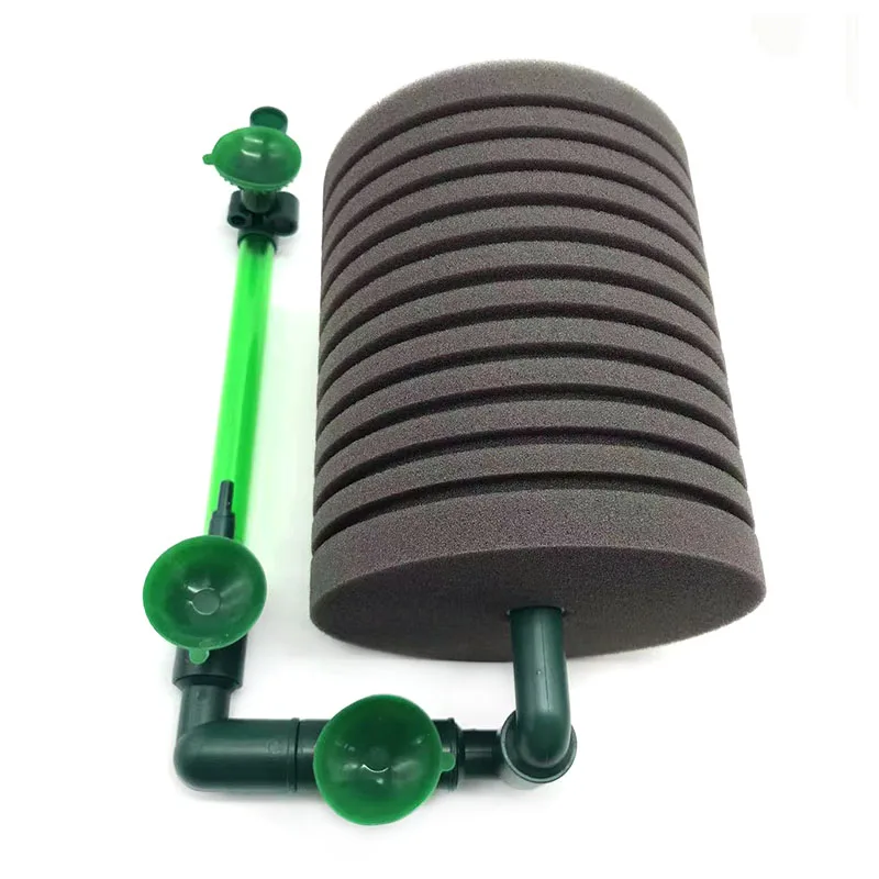 Big Size Bio Sponge Filter for Aquarium Fish Tank Shrimp Pond Air Pump Biochemical Filtration Noiseless Foam aquarium accessory