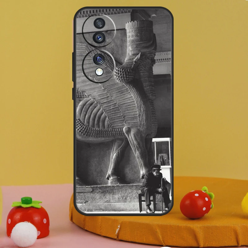 Lamassu Assyrian Winged Lion Case For Honor 200 Pro X9a X9c X8a X7a X6a X7 X8 X9 X8b X9b 50 70 90 Magic 5 6 Lite Cover images - 6