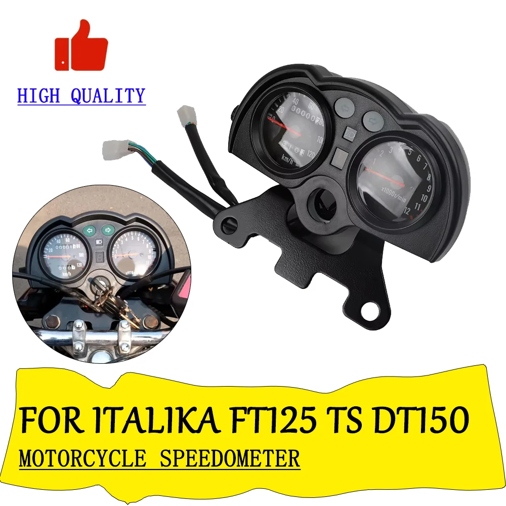 Для Italika Ft125 Ts Dt150 мотоцикл цифровой спидометр дисплей шестерни многофункциональный измеритель тахометр одометр простая установка