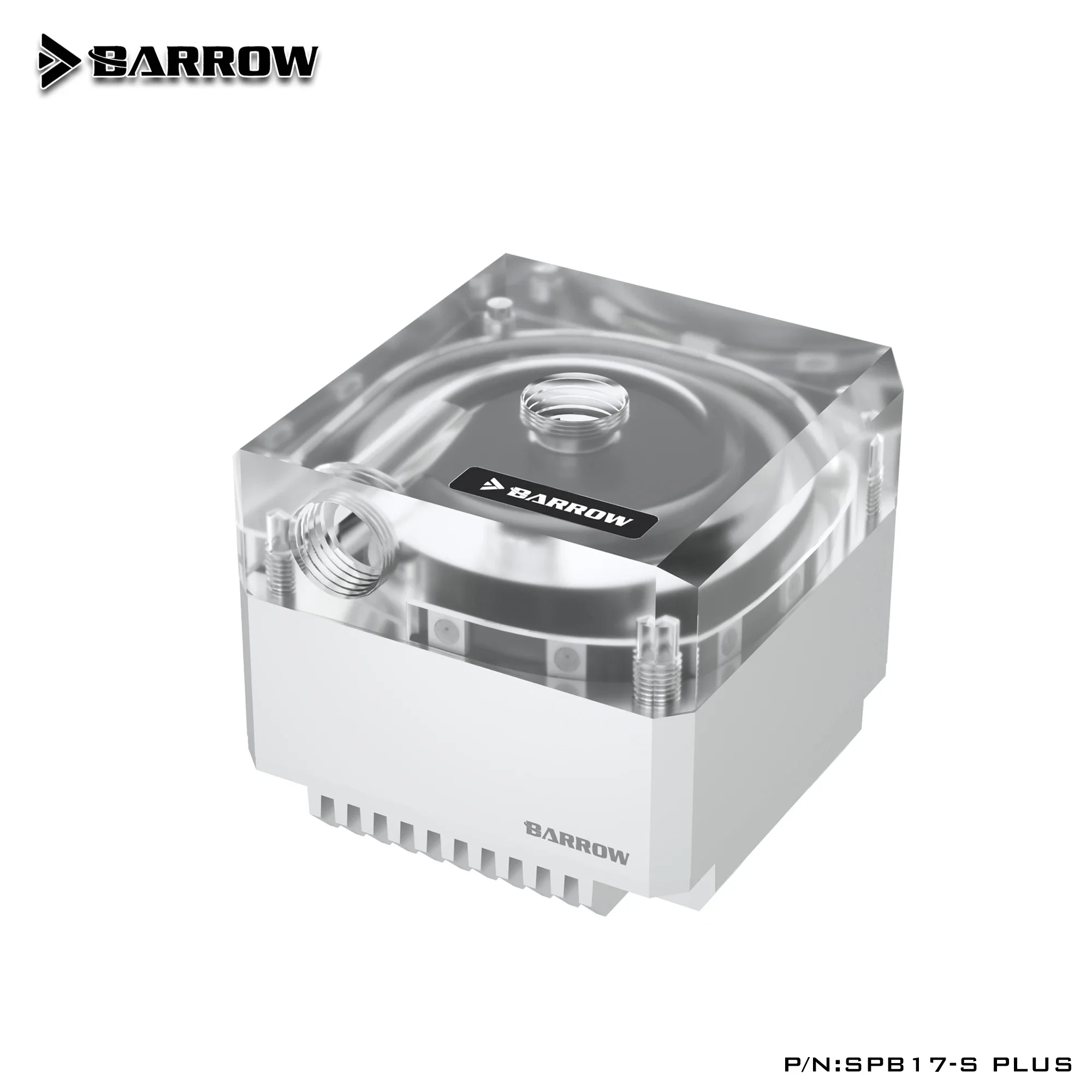 Barrow SPB17-S-PLUS PLUS Version 17W PWM Pumps LRC 2.0 With Aluminum Radiator Cover Black And Sliver  High Quality