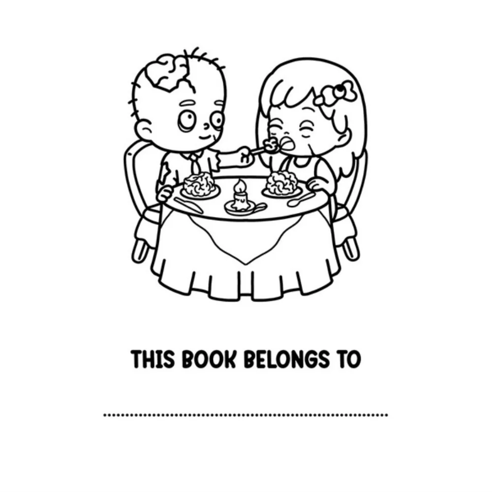 المشاعر المخيفة: كتاب تلوين للبالغين والمراهقين مع شخصيات مخيفة لطيفة ومناظر عالية، تصميمات سهلة ومريحة للاسترخاء