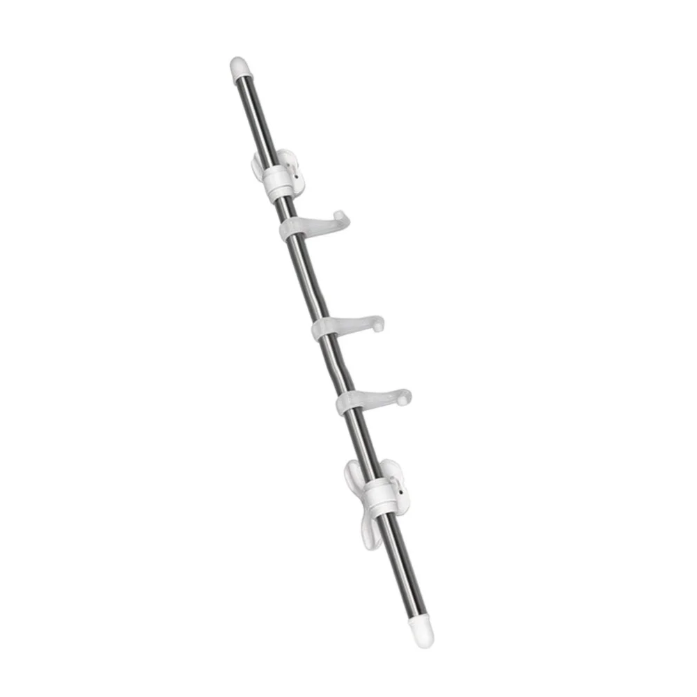 Bathroom Use Towel Hanging Easy Installation Towel Rack Pole Length 60 Cm Vertical Space Utilization Effortless Setup