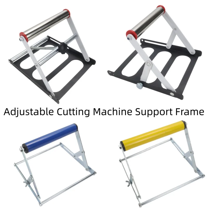 Adjustable Height Table Saw Roller-Stand Attachment,Cutting Machine Miter Saw Roller Support Stand For Woodworking Support Frame