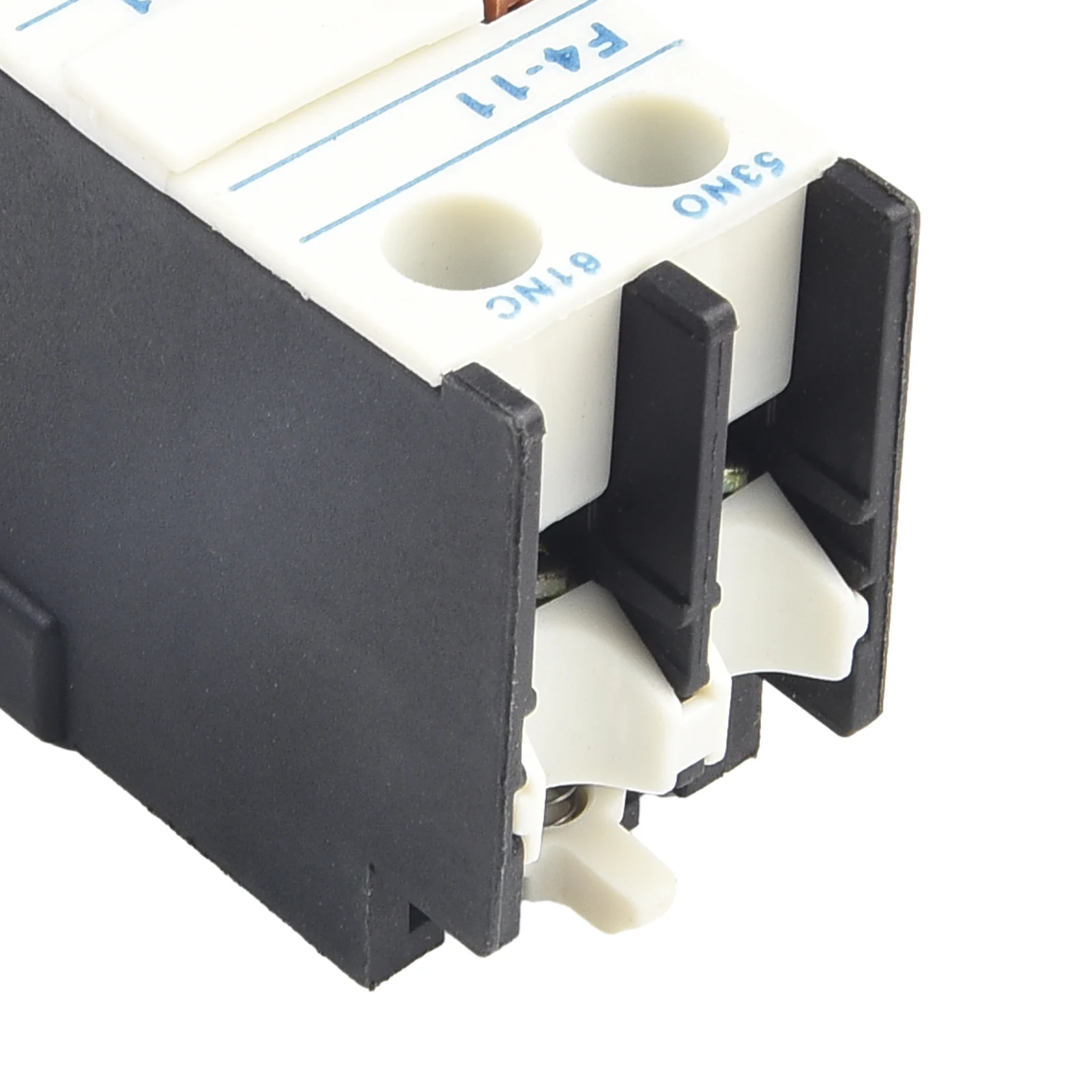 Auxiliary Block F4 11 for CJX2 Contactors 1NO 1NC Configuration Flame Retardant Shell High Pressure Resistance