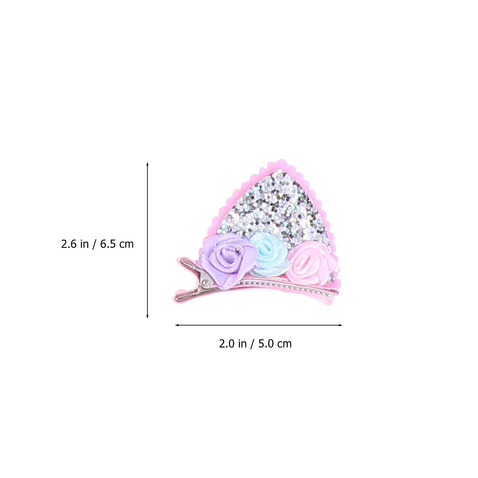 

24 Pcs Rabbit Ear Hair Clips Cartoon Design For Girls Kids Headdress Accessories Christmas Party Carnivals Performance Wedding