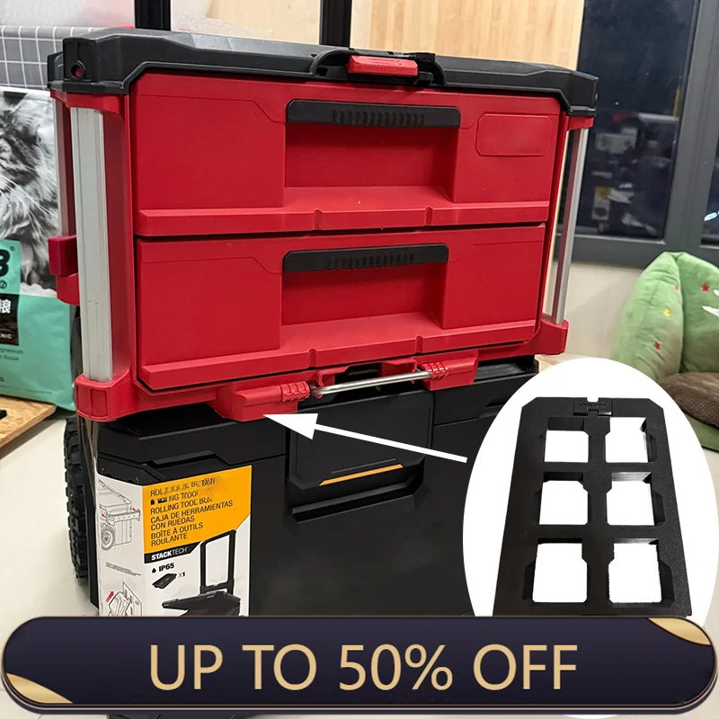 Adapter Plate Suitable For TOUGHBUILT Toolbox To Milwauke Packout Adapter Plate Tools Box Connection Board Transfer Accessories