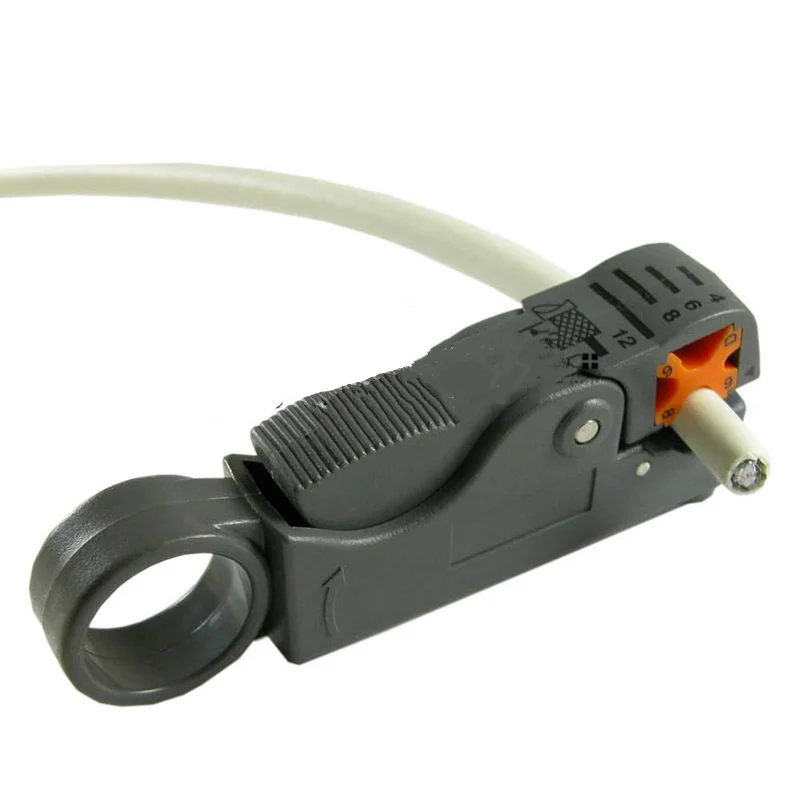 Nieuwe Verstelbare Strippen Onderhoud Gereedschap Eenvoudige En Snelle Netwerk Coaxiale Kabel Striptang Voor RG58 RG59 RG6