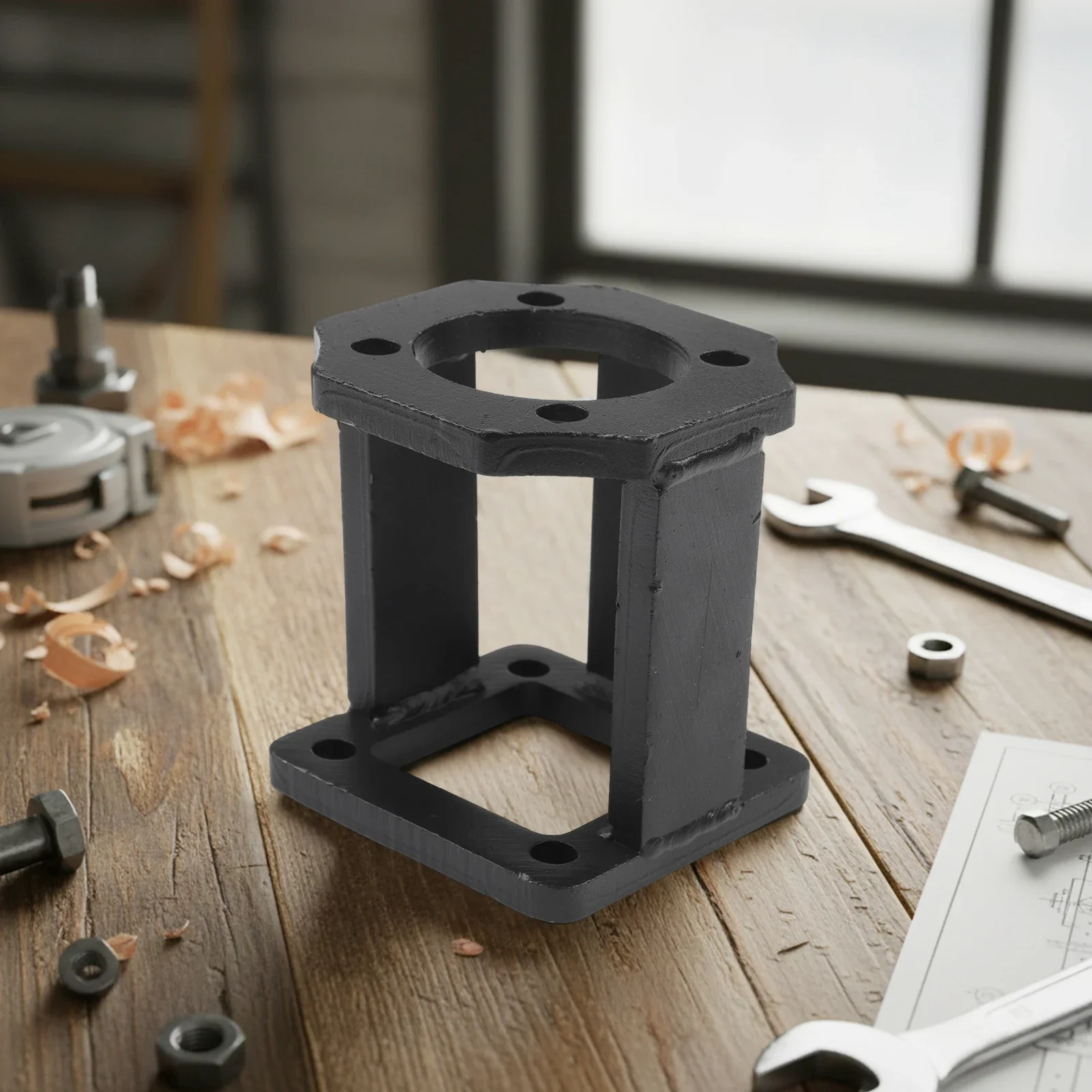 heavy-duty-pump-support-bracket-pump-accessory-engine-mount-hydraulic-log-splitter-easy-installation-high-stability