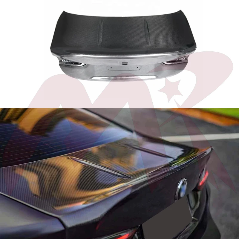 Fit For BMW M3 M4 G80 G82 New Carbon Fiber Engine Hood Retrofit CSL Style Car Rear Engine Cover Bonnet CSSYL Auto Accessorie