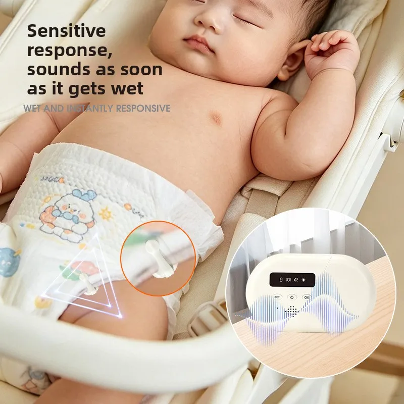 New wireless urine alarm the elderly children urine leakage sensor monitor baby children bedwetting reminder
