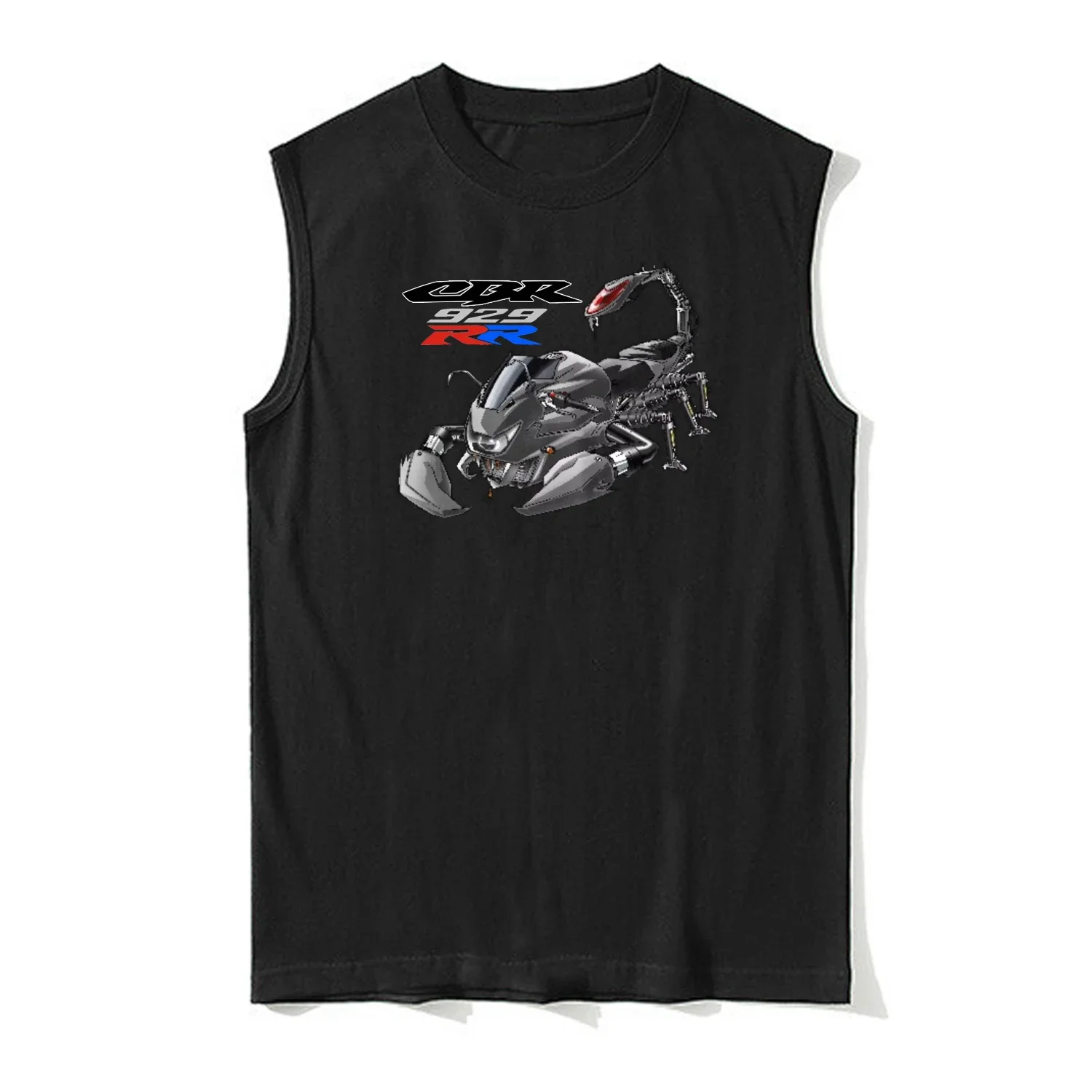 Novel Japanese CBR 929RR Motorcycle Scorpion Inspired Tank Top New 100% Cotton O-Neck Casual Mens Vests Sleeveless Tee Shirt
