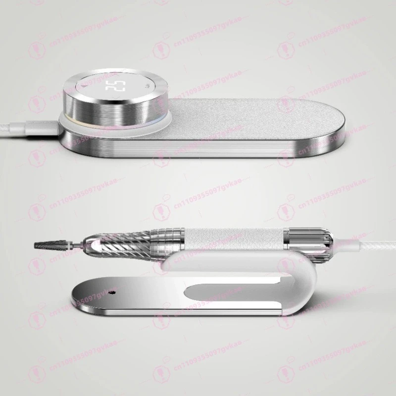 4th Gen Electric Nail Polisher Waterproof Professional Nail Remover Kit for Salon/Home Manicure