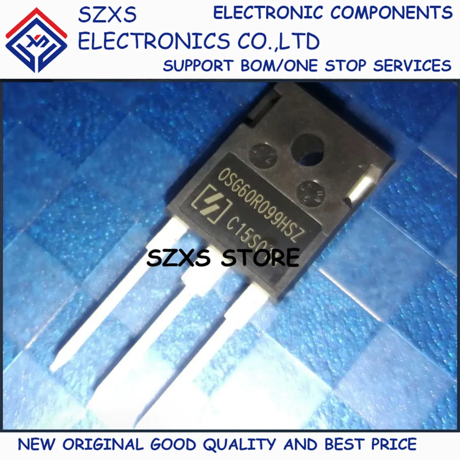 

New Original 10Pcs OSG60R099HSZ 0SG60R099HSZF 0SG60R099HSZ TO-247 650V 37A MOSFET Field Effect Transistor In Stock Good Quality