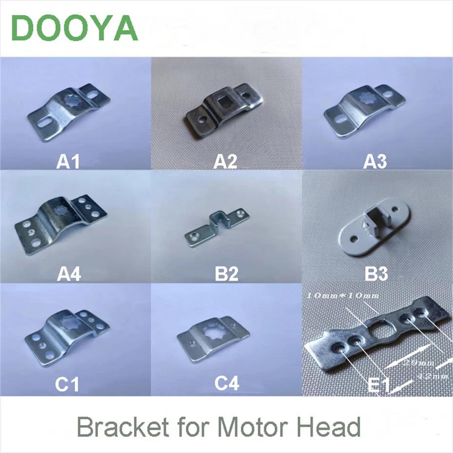 5PCS Bracket for Dooya/A-OK/Tuya WiFi Zigbee Tubular Motor, Motor Tube Diameter of 35mm/45mm, Motor Head Bracket, Motor Accessor