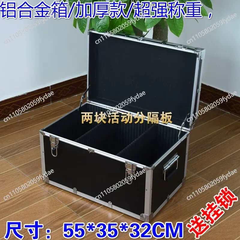 New Aluminum Alloy Toolbox Large Portable Maintenance Tools Storage Instrumentation Shockproof Model Photography Chassis