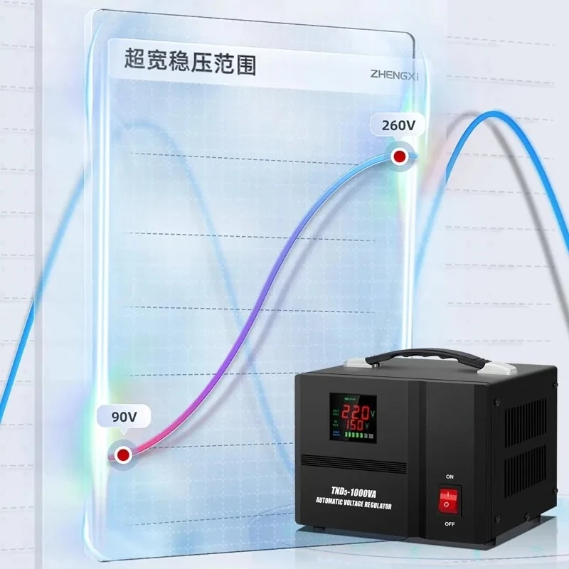 regulator Fully automatic 220v household high-power air conditioner special single-phase AC industrial voltage stabilizer