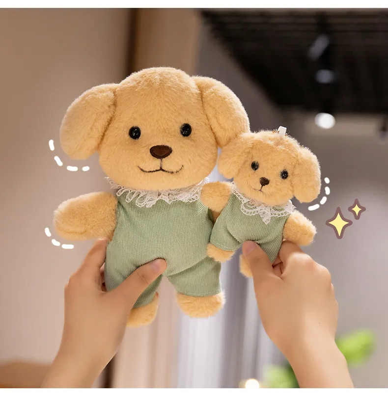 

Kawaii Creative Sylvanian Families Plush Toys Doll Cute Wearing Clothes Little Dog Toy Decoration Birthday Valentine's Day Gifts