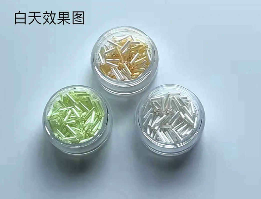 Swiss DIY 1.5 * 6mm self luminous fluorescent tube can emit light for about 25 years